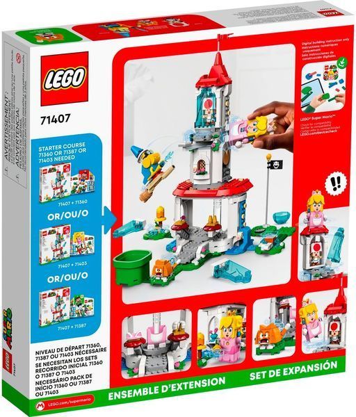 Конструктор Лего Супер Маріо крижана вежа ігровий набір Lego Super Mario Frozen Tower 71407 71407 фото