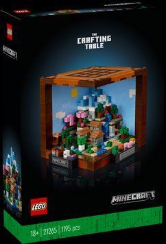 Конструктор Лего Майнкрафт верстак колекційний набір Lego Minecraft Crafting Table 21265 21265 фото