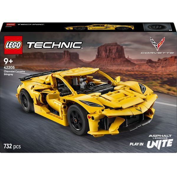 Конструктор Лего Техник Chevrolet Корвет Стингрей гоночный автомобиль Lego Technic 42205 42205 фото