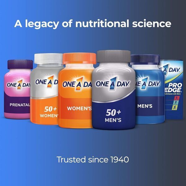 Витаминный комплекс для мужчин 50+ Мультивитамины 200 таблеток Bayer One A Day B09KF8 B09KF8 фото