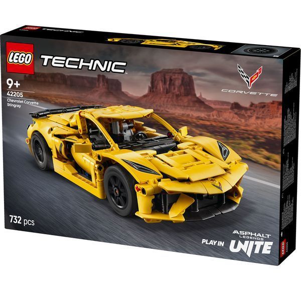 Конструктор Лего Техник Chevrolet Корвет Стингрей гоночный автомобиль Lego Technic 42205 42205 фото