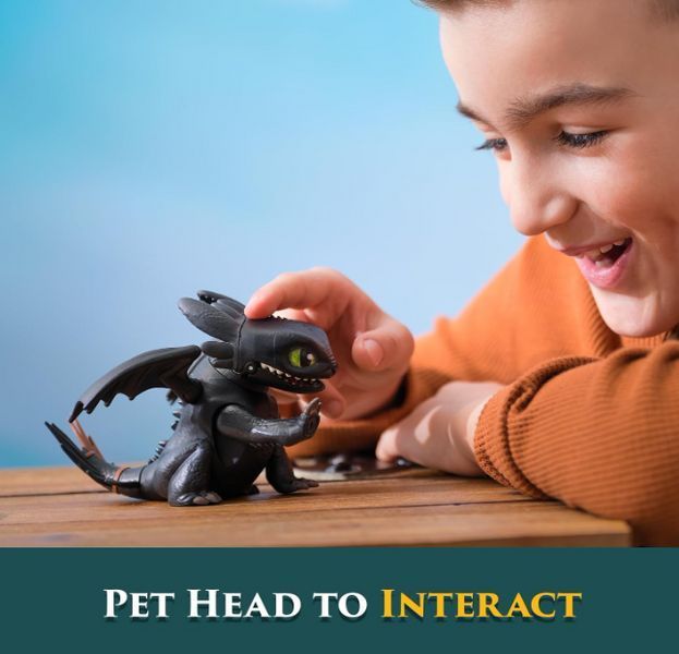 Игровая фигурка Беззубик Как приручить дракона с 25 звуками DreamWorks Dragons Toothless 6074239 6074239 фото