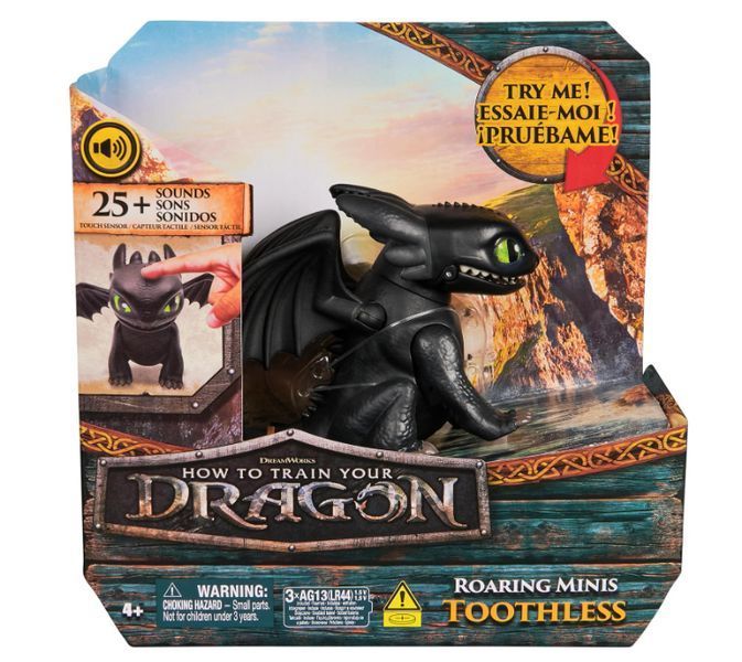 Игровая фигурка Беззубик Как приручить дракона с 25 звуками DreamWorks Dragons Toothless 6074239 6074239 фото