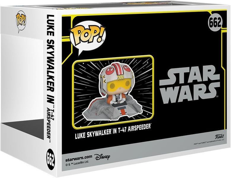 Фігурка Фанко Поп Люк Скайвокер Т-47 колекційна вінілова фігурка Funko Pop Star Wars Luke Skywalker 74404 74404 фото