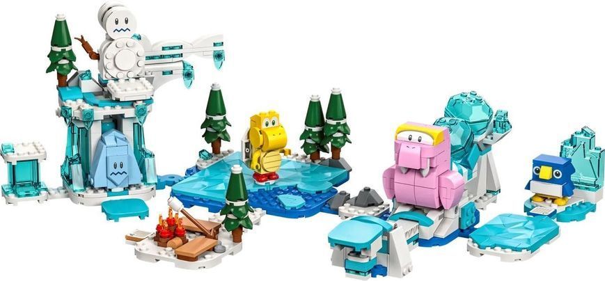 Конструктор Лего Супер Марио снежное приключение Флипруса Lego Super Mario Fliprus Snow Adventure 71417 71417 фото