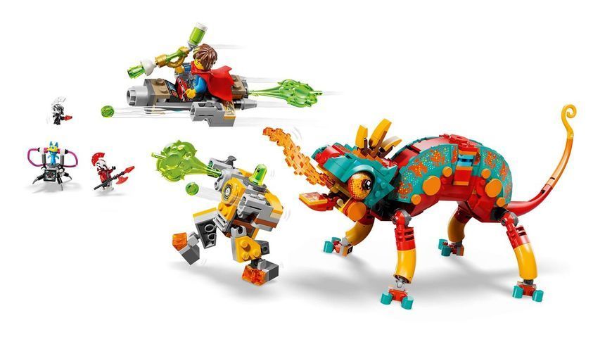 Конструктор Лего Дримз огненный хамелеон Матео игровой набор Lego DREAMZzz Mateo Fire Chameleon 71492 71492 фото
