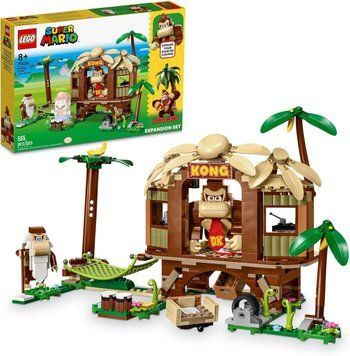 Конструктор Лего Супер Маріо будиночок на дереві Донкі Конга Lego Super Mario Donkey Kong's Tree House 71424 71424 фото