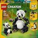Конструктор Лего Креатор 3 в 1 дикие животные семейство панд для сборки Lego Creator 31165 31165 фото 6