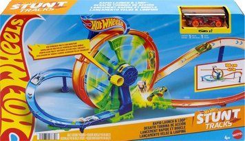 Хот Вілс петля Hot Wheels Rapid Launch Loop JBX65 JBX65 фото