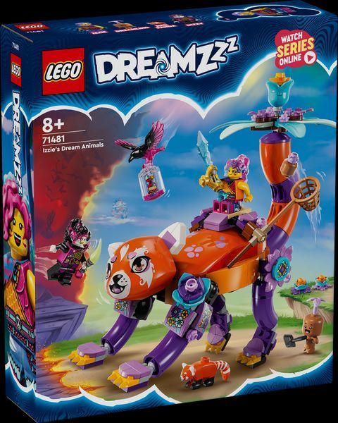 Конструктор Лего Дримз животные из грез Иззи для детей Lego DREAMZzz Izzie's Dream Animals 71481 71481 фото
