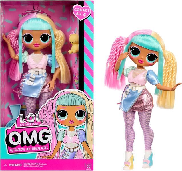 Лялька ЛОЛ Кенділішіс ОМГ Цукерка Бон Бон L.O.L Surprise! O.M.G Candylicious 595625 595625 фото