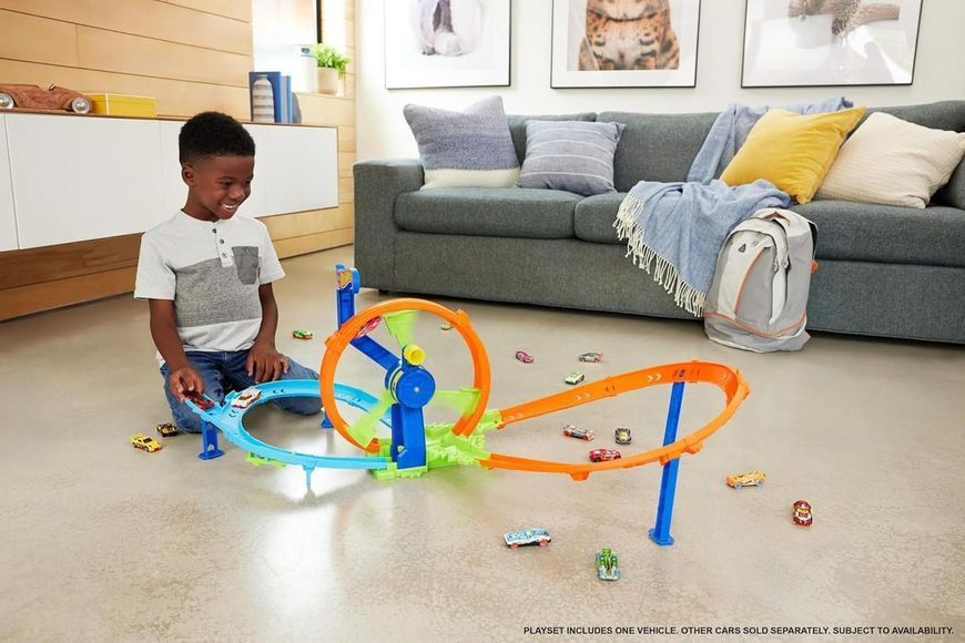 Хот Вілс петля Hot Wheels Rapid Launch Loop JBX65 JBX65 фото