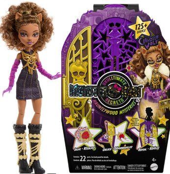 Лялька Монстер Хай Клодін Вульф таємниці Жахлівуда Monster High Clawdeen Wolf JBG80 JBG80 фото
