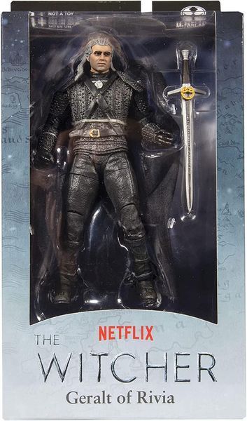 Фігурка Відьмак Геральт з Рівії МакФарлейн 18 см McFarlane Witcher Geralt 13801 13801 фото