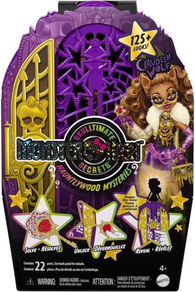 Лялька Монстер Хай Клодін Вульф таємниці Жахлівуда Monster High Clawdeen Wolf JBG80 JBG80 фото