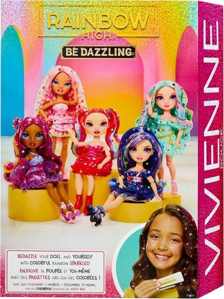 Лялька Рейнбоу Хай Вів'єн Руж червона сяюча серія Rainbow High Be Dazzling Vivienne Rouge 565659 565659 фото