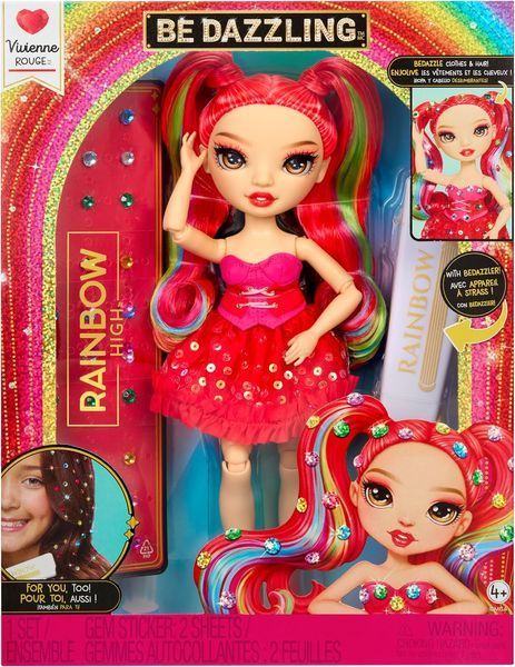 Лялька Рейнбоу Хай Вів'єн Руж червона сяюча серія Rainbow High Be Dazzling Vivienne Rouge 565659 565659 фото