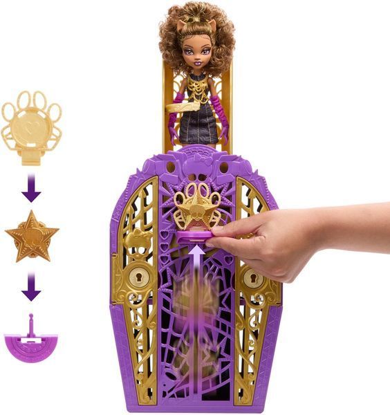 Лялька Монстер Хай Клодін Вульф таємниці Жахлівуда Monster High Clawdeen Wolf JBG80 JBG80 фото