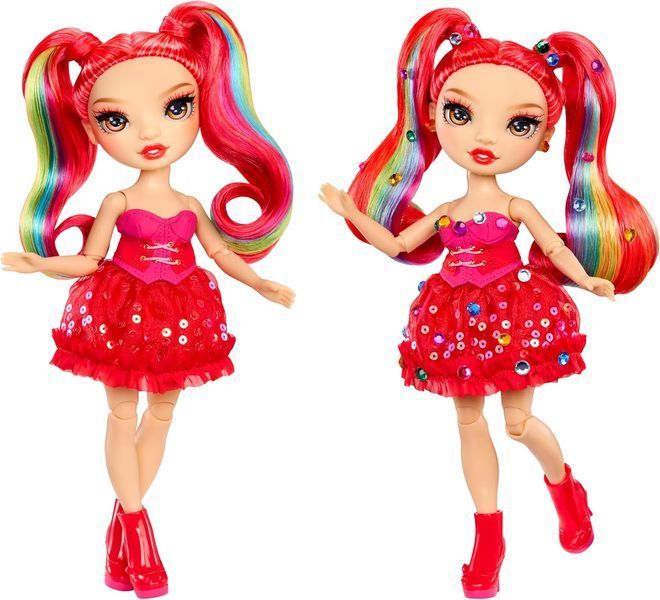 Лялька Рейнбоу Хай Вів'єн Руж червона сяюча серія Rainbow High Be Dazzling Vivienne Rouge 565659 565659 фото