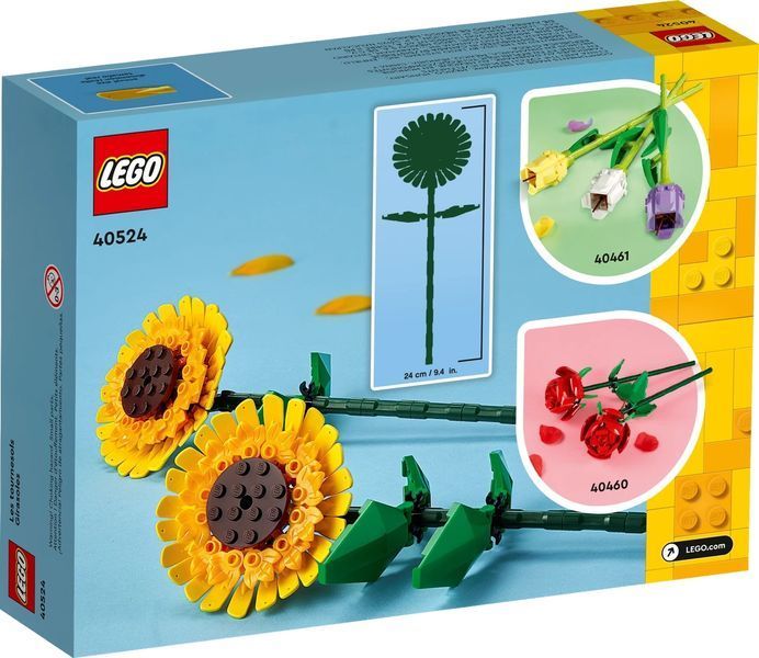 Конструктор Лего подсолнухи цветочный набор Lego Sunflowers 40524 40524 фото