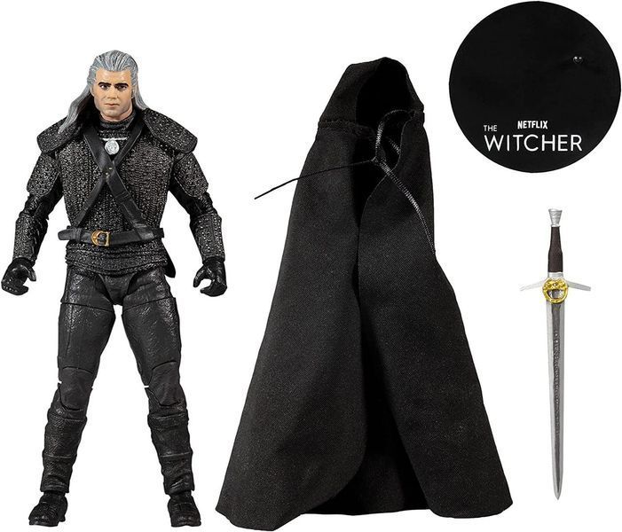 Фігурка Відьмак Геральт з Рівії МакФарлейн 18 см McFarlane Witcher Geralt 13801 13801 фото