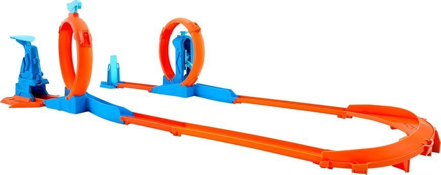 Трек Хот Вілс Hot Wheels Track Creator Потрійна петля JDW39 JDW39 фото