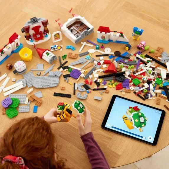 Конструктор Лего Супер Маріо додатковий набір замок Персика Lego Super Mario Peach's Castle 71408 71408 фото