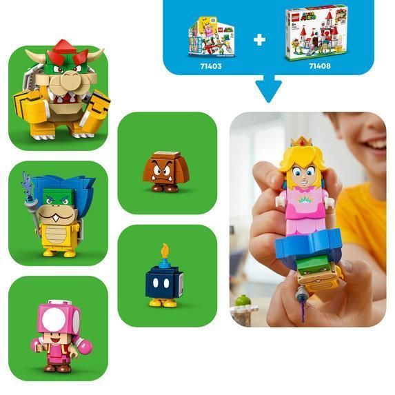 Конструктор Лего Супер Маріо додатковий набір замок Персика Lego Super Mario Peach's Castle 71408 71408 фото