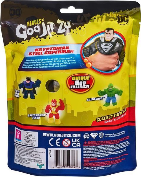 Іграшка антистрес Супермен Криптонська броня GooJitZu DC Super Heroes 41384 41384 фото