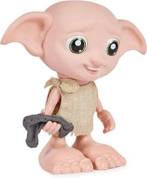 Інтерактивна іграшка Гаррі Поттер магічний ельф Добі зі звуком Wizarding World Magical Dobby Elf 6067280 6067280 фото