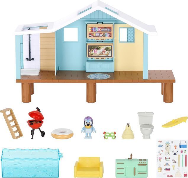 Игровой набор пляжный домик Блуи Hasbro Bluey Beach House 17551 17551 фото