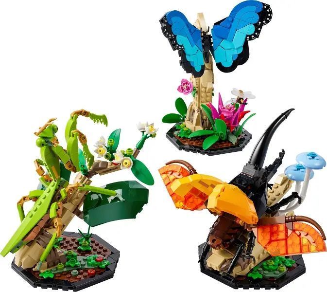 Конструктор Лего Ідеас колекція комах декоративний набір Lego Ideas Insect Collection 21342 21342 фото