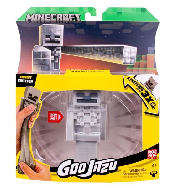 Фигурка Скелет Майнкрафт растягивающаяся Герои Гу Джит Зу Minecraft Moose 43115 43115 фото