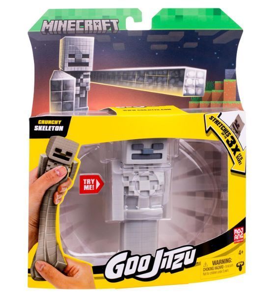 Фигурка Скелет Майнкрафт растягивающаяся Герои Гу Джит Зу Minecraft Moose 43115 43115 фото