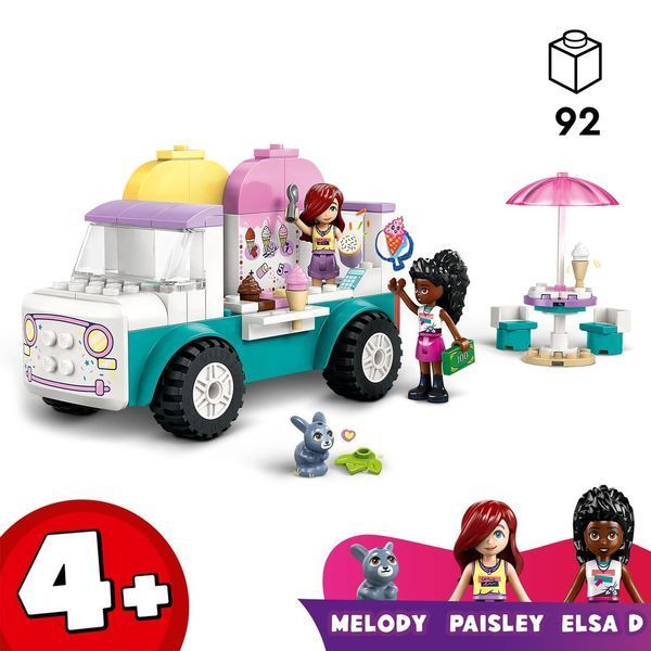 Конструктор Лего Френдс вантажівка з морозивом Хартлейк Сіті ігровий набір Lego Friends 42644 42644 фото