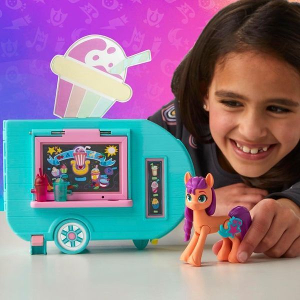Игровой набор Май литл пони Санни кафе-дом с фигуркой My Little Pony Sunny Starscout Smoothie Truck F6339 фото