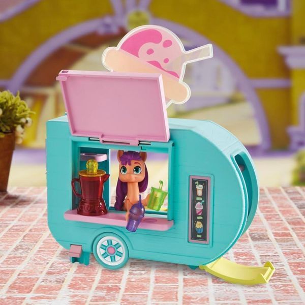 Игровой набор Май литл пони Санни кафе-дом с фигуркой My Little Pony Sunny Starscout Smoothie Truck F6339 фото