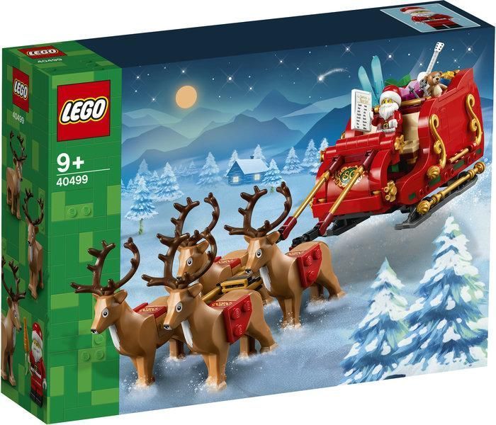 Конструктор Лего Іконік сани Діда Мороза святковий набір Lego Iconic Santa's Sleigh 40499 40499 фото