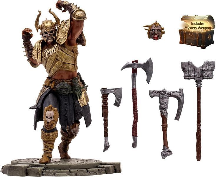 Фігурка варвара Diablo IV потрясіння рідкісна колекційна McFarlane Diablo Upheaval Rare 16736 16736 фото