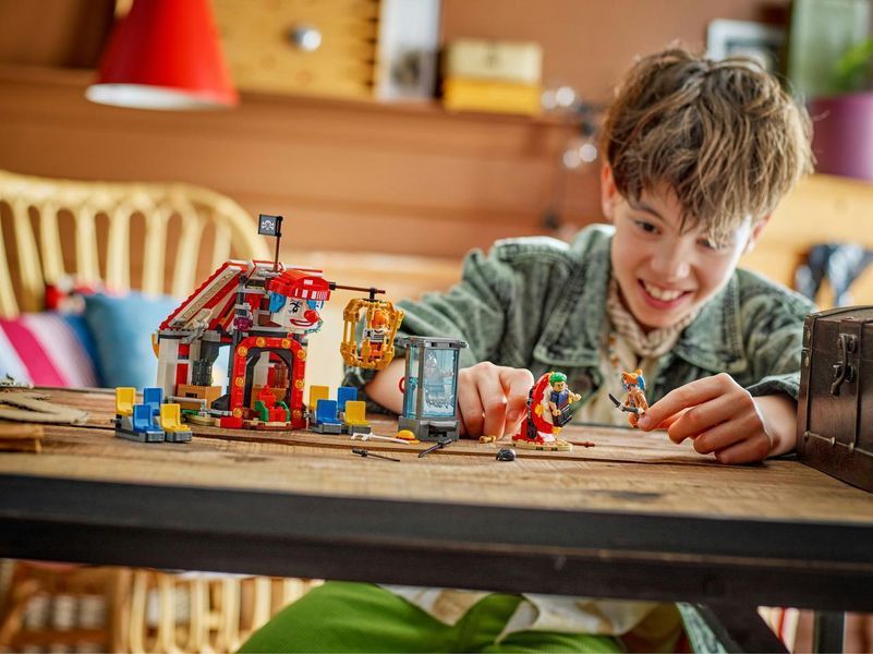 Конструктор Лего Ван Пис цирковой шатер клоуна Баги игровой набор Lego One Piece Buggy Circus 75637 75637 фото