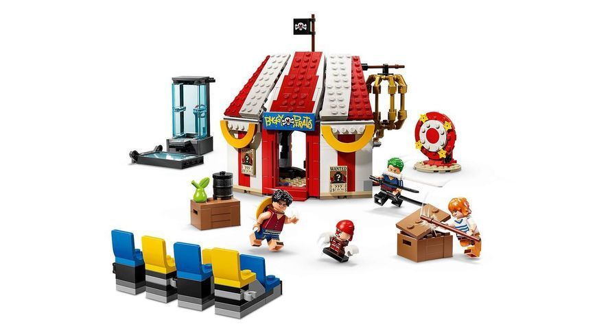 Конструктор Лего Ван Пис цирковой шатер клоуна Баги игровой набор Lego One Piece Buggy Circus 75637 75637 фото