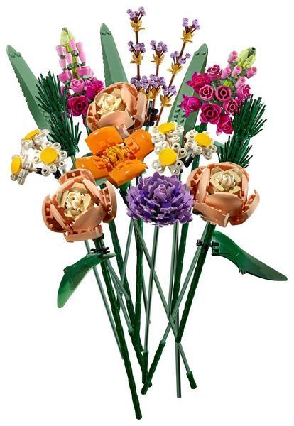Конструктор Лего Креатор Эксперт букет цветов набор для сборки Lego Creator Flower Bouquet 10280 10280 фото