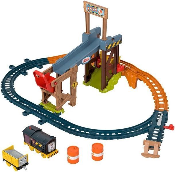 Залізниця Томас і друзі пригоди Дизеля на будівництві Thomas and Friends Diesel Adventure JBW20 JBW20 фото