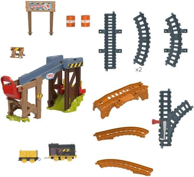 Залізниця Томас і друзі пригоди Дизеля на будівництві Thomas and Friends Diesel Adventure JBW20 JBW20 фото