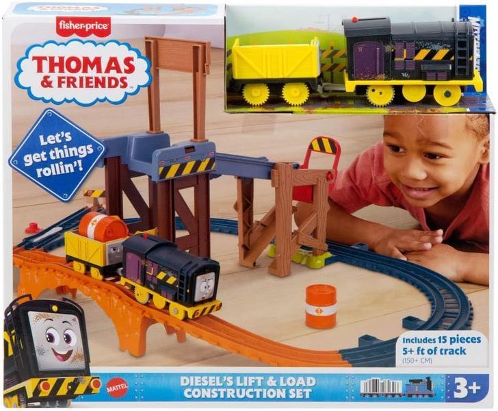 Залізниця Томас і друзі пригоди Дизеля на будівництві Thomas and Friends Diesel Adventure JBW20 JBW20 фото