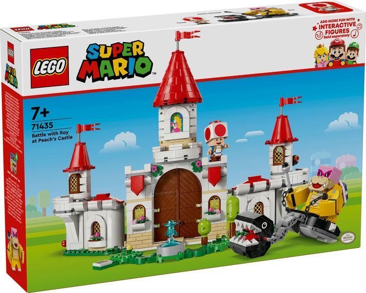 Конструктор Лего Супер Марио битва с Роем в замке Пич игровой набор Lego Super Mario Roy Battle at Peach's Castle 71435 71435 фото