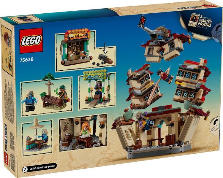 Конструктор Лего Ван Пис битва в Арлонг Парке игровой набор Lego One Piece Arlong Park Battle 75638 75638 фото