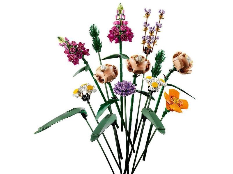 Конструктор Лего Креатор Эксперт букет цветов набор для сборки Lego Creator Flower Bouquet 10280 10280 фото