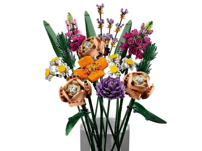 Конструктор Лего Креатор Эксперт букет цветов набор для сборки Lego Creator Flower Bouquet 10280 10280 фото