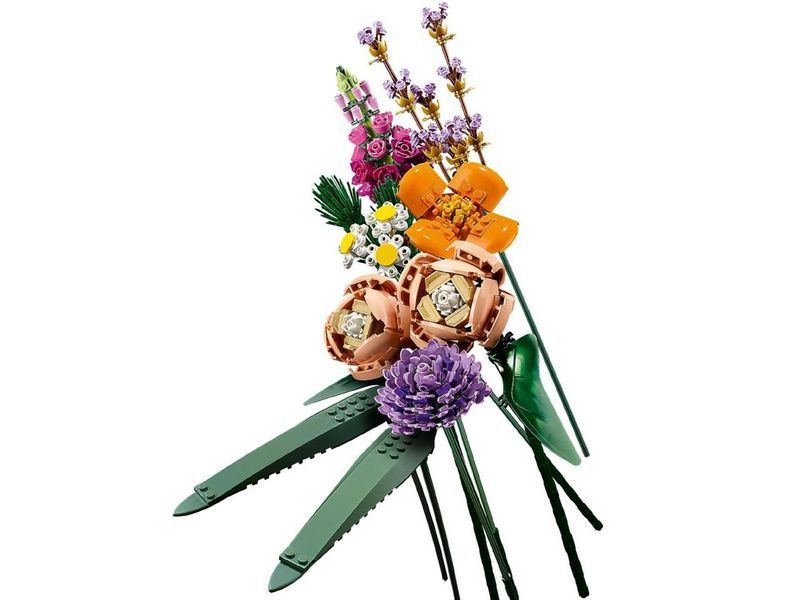 Конструктор Лего Креатор Эксперт букет цветов набор для сборки Lego Creator Flower Bouquet 10280 10280 фото